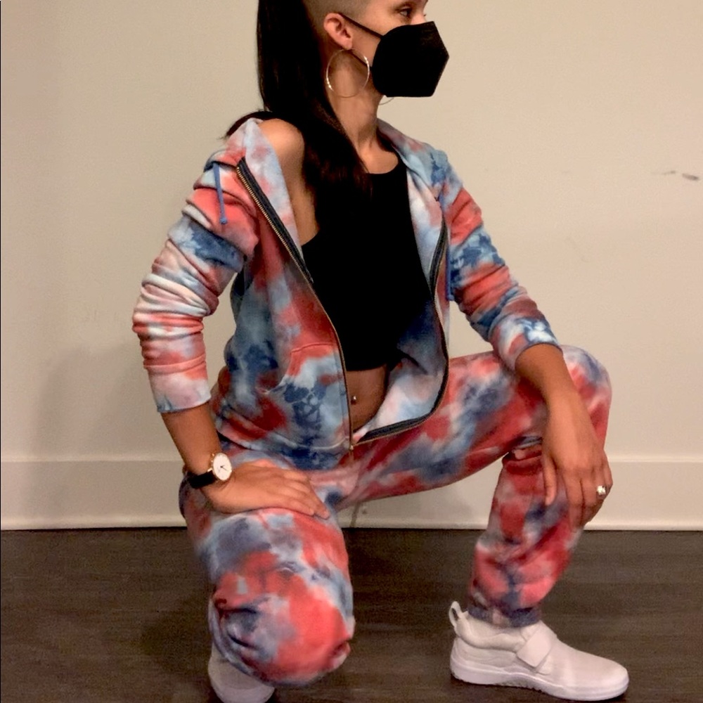 Aviator Nation jogger set. XS hoodie, M bottoms. Perfect condition. No flaws.